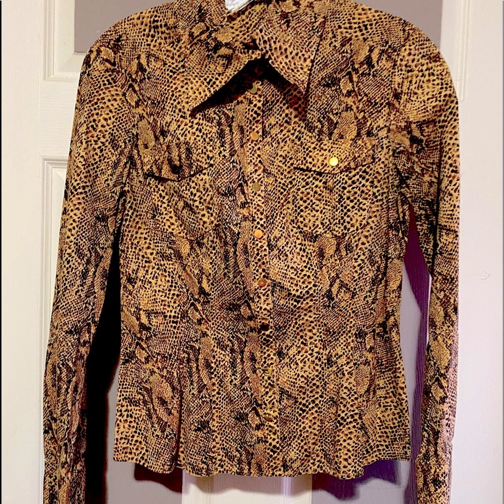 Bebe Collared Shirt - Picture 2 of 4
